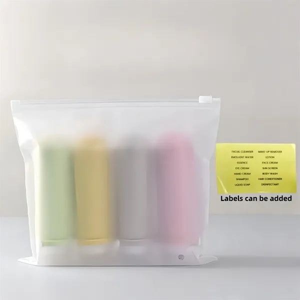 4 Toiletries Travel Bottle Shampoo Conditioner Container