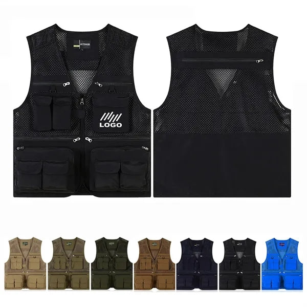 Multi Pockets Outdoor Work Vest