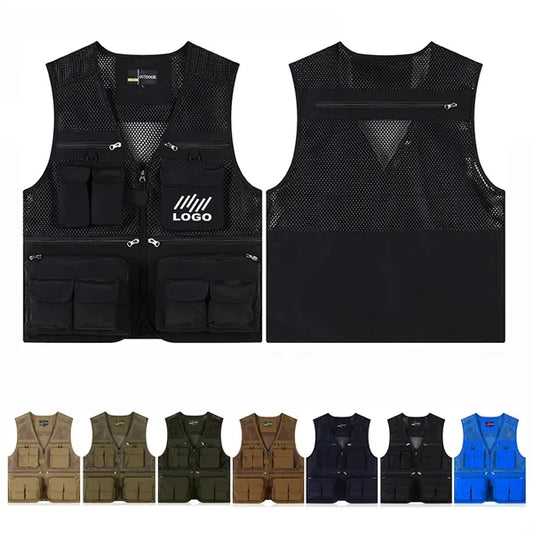 Multi Pockets Outdoor Work Vest