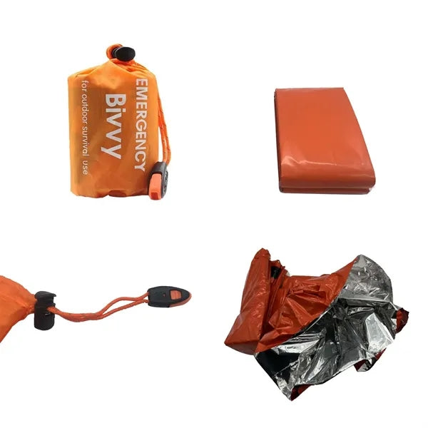 Compact Emergency Sleeping Bag With Carrying Pouch