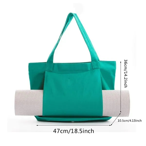 Yoga Mats Bags Carrier Carryall Canvas Tote