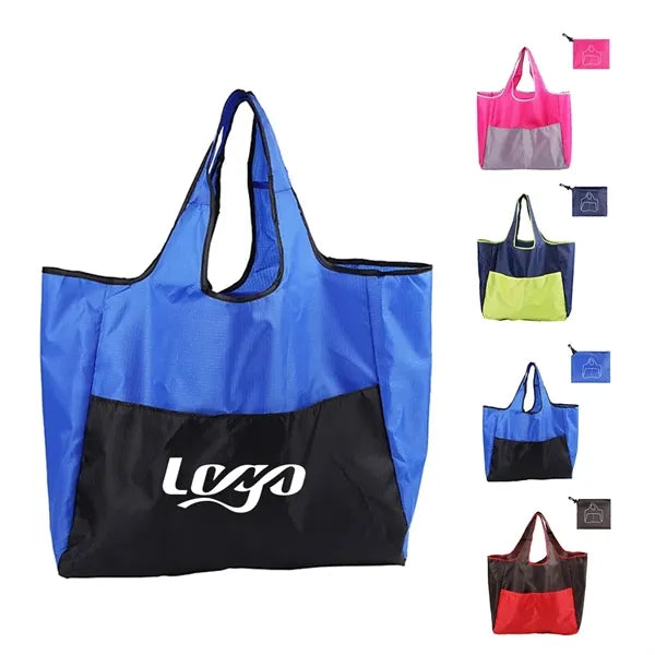 Portable Eco Oxford Foldable Shopping Grocery Tote Bag