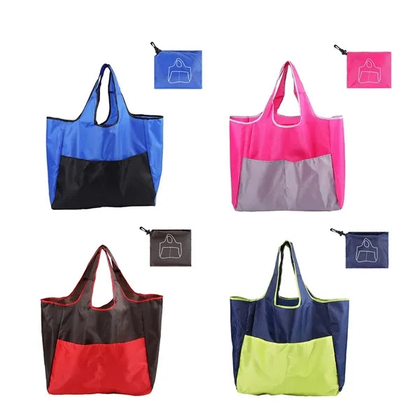 Portable Eco Oxford Foldable Shopping Grocery Tote Bag