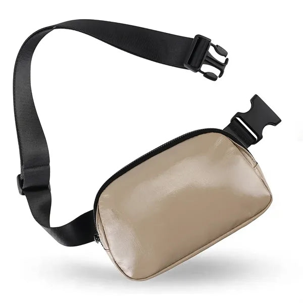 Large Capacity PU Waterproof Fanny Pack Waist Bag