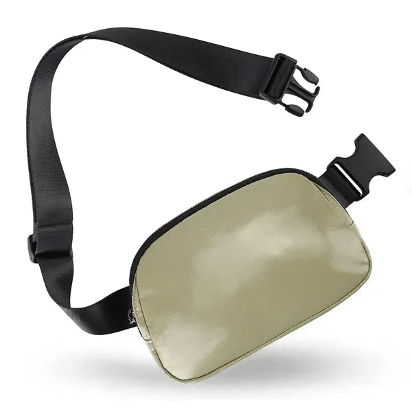 Large Capacity PU Waterproof Fanny Pack Waist Bag