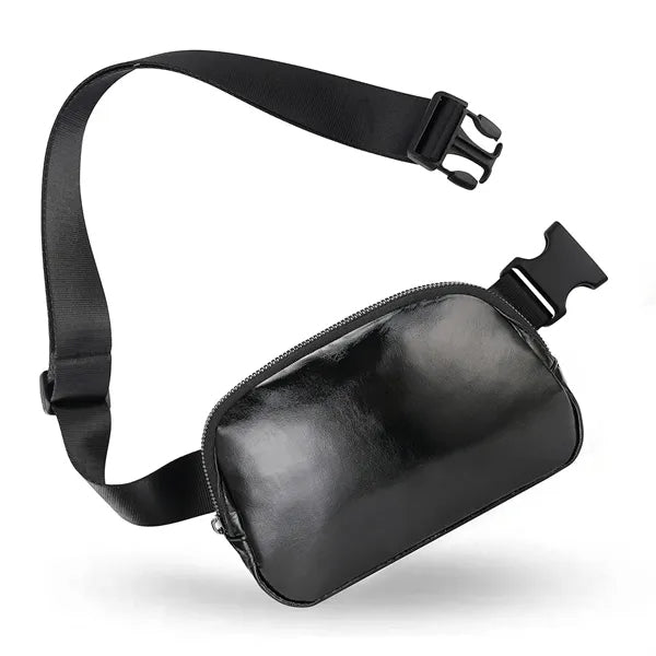 Large Capacity PU Waterproof Fanny Pack Waist Bag