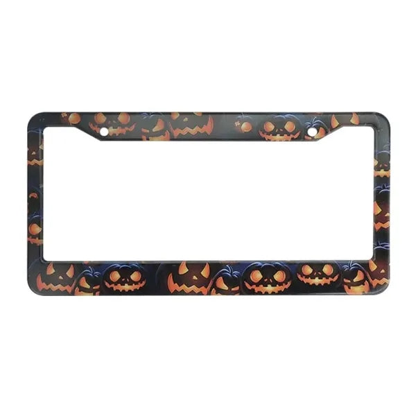 Aluminum alloy license plate frame