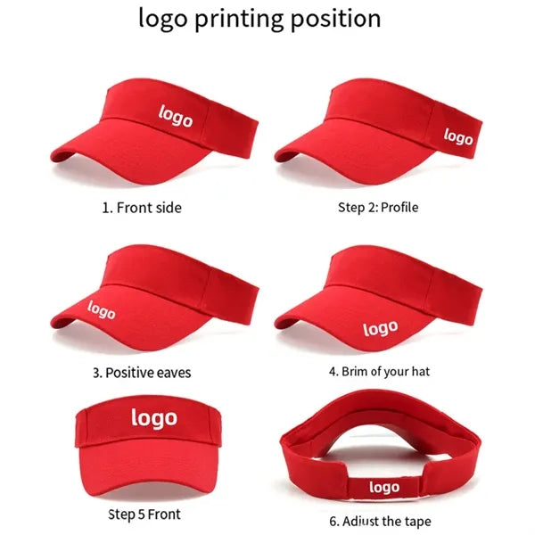 Men Women Outdoor Sport Sun Visors Hat