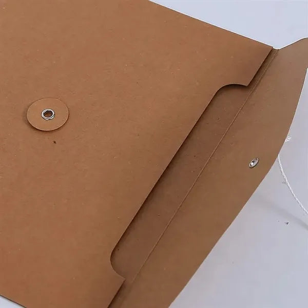 Kraft String Envelope File Folder Project Pockets