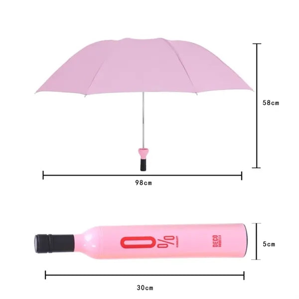 Arc 42" Wine Bottle Umbrella