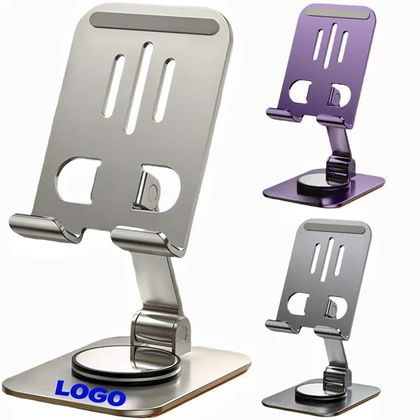 Metal Swivel Adjustable Height Desktop Phone Tablet Stand