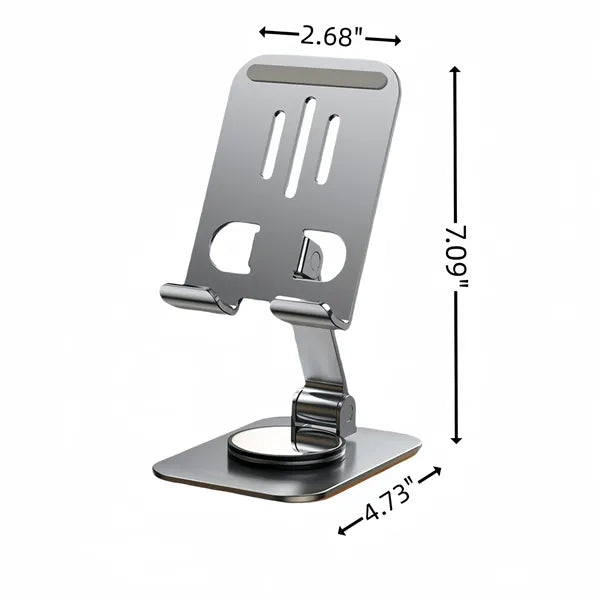 Metal Swivel Adjustable Height Desktop Phone Tablet Stand