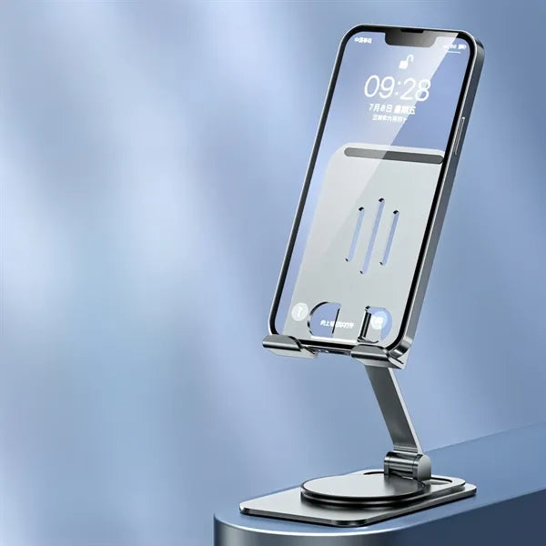 Metal Swivel Adjustable Height Desktop Phone Tablet Stand