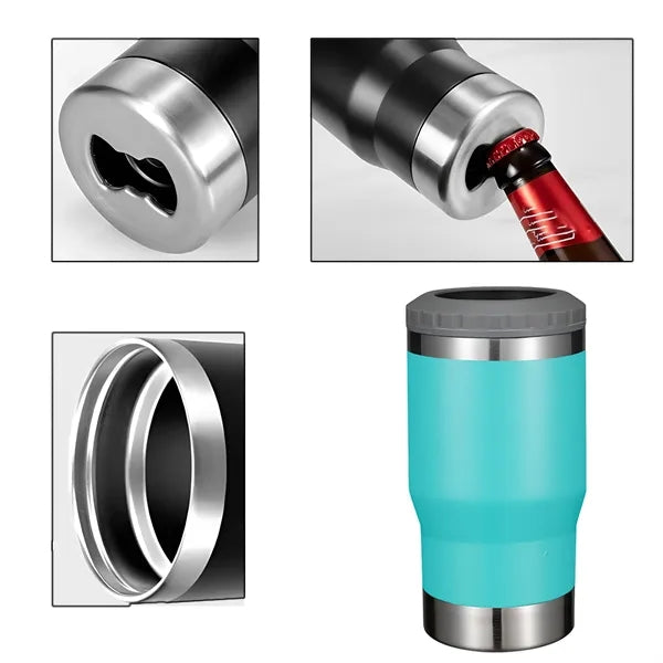 Insulated Can Cooler Double Wall Beer Bottle Holder