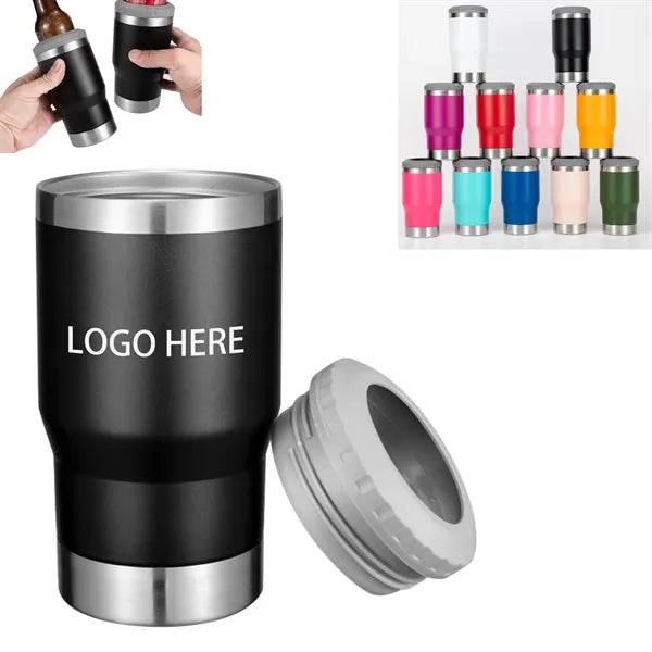 Insulated Can Cooler Double Wall Beer Bottle Holder