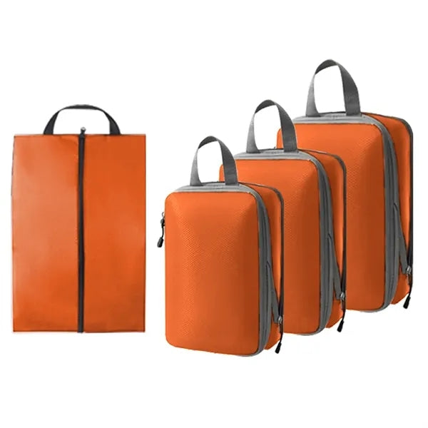 3-pcs Compressable Portable Lightweight Travel Storage Bag