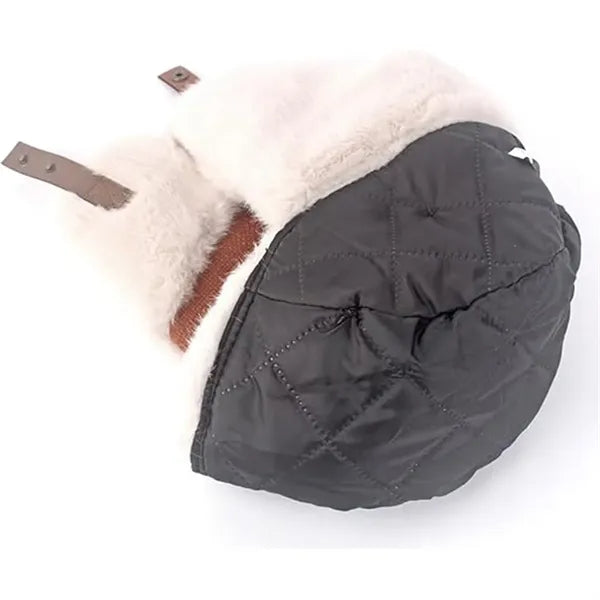 Windproof Plush Warm Trapper Caps Winter Hat
