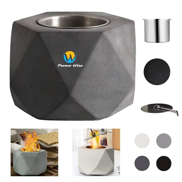 Camping Tabletop Fireplace Fire Pit Bowl