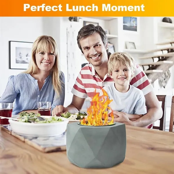 Camping Tabletop Fireplace Fire Pit Bowl