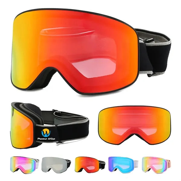 Anti-fog Ski Skiing Snowboard Goggles Glasses Windproof