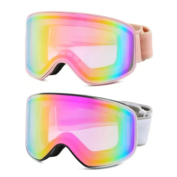 Anti-fog Ski Skiing Snowboard Goggles Glasses Windproof