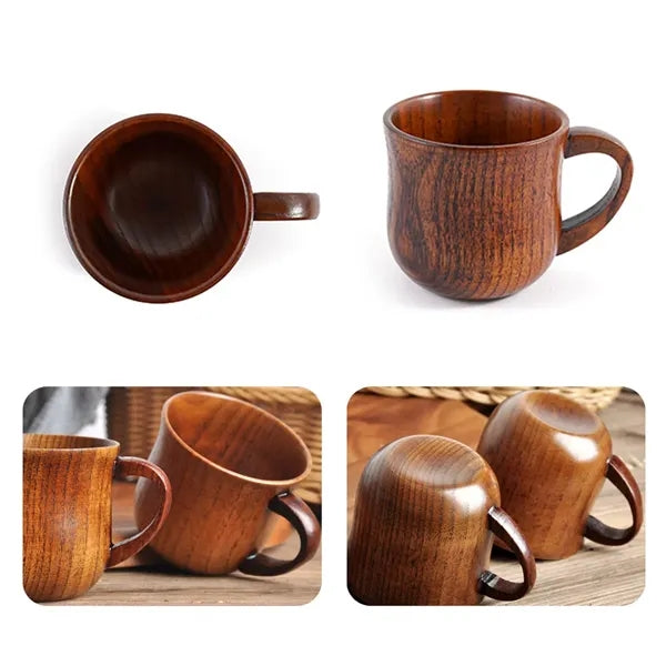 5Oz Mini Wooden Cup Multi-Purpose