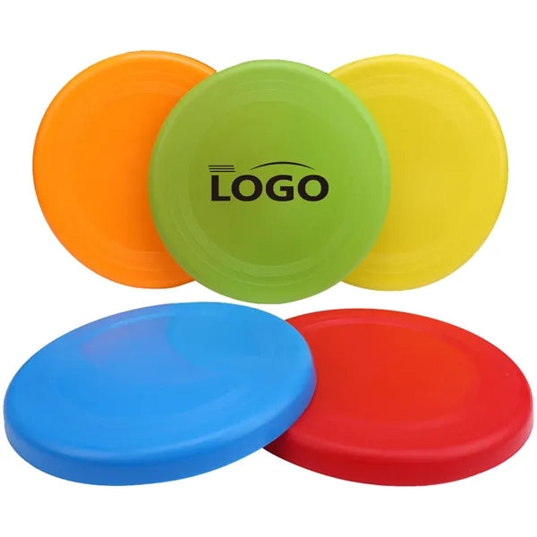Plastic beach flying disc 9"