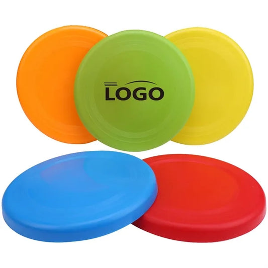 Plastic beach flying disc 9"