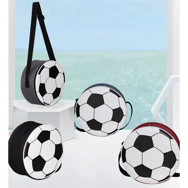 Oxford football shape insulated cooler bag