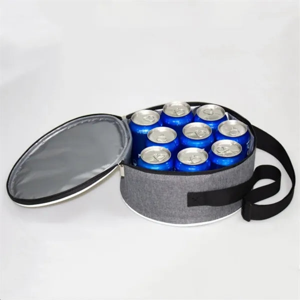Oxford football shape insulated cooler bag