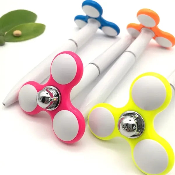 Fidget Spinner 2 In 1 Creative Toys Gyro Ballpoint Pen