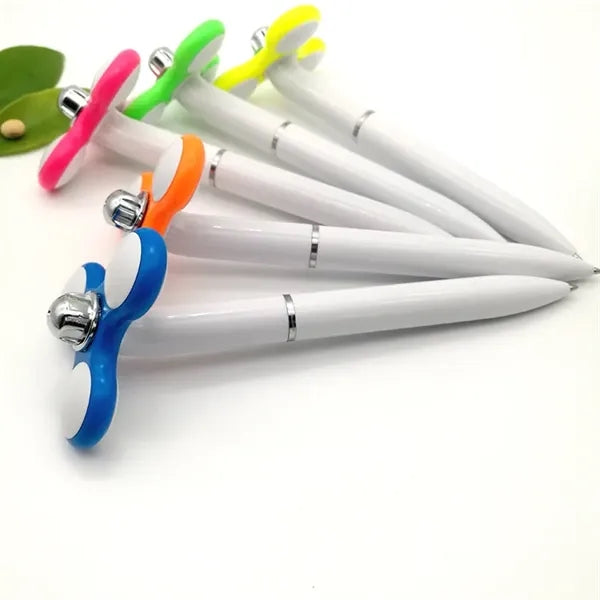Fidget Spinner 2 In 1 Creative Toys Gyro Ballpoint Pen