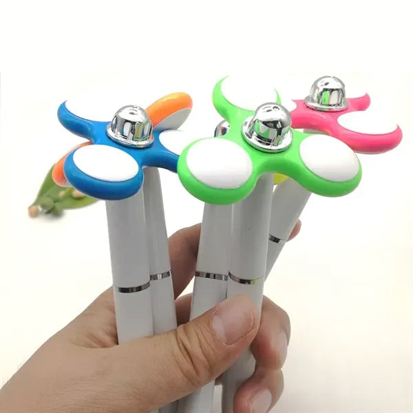 Fidget Spinner 2 In 1 Creative Toys Gyro Ballpoint Pen