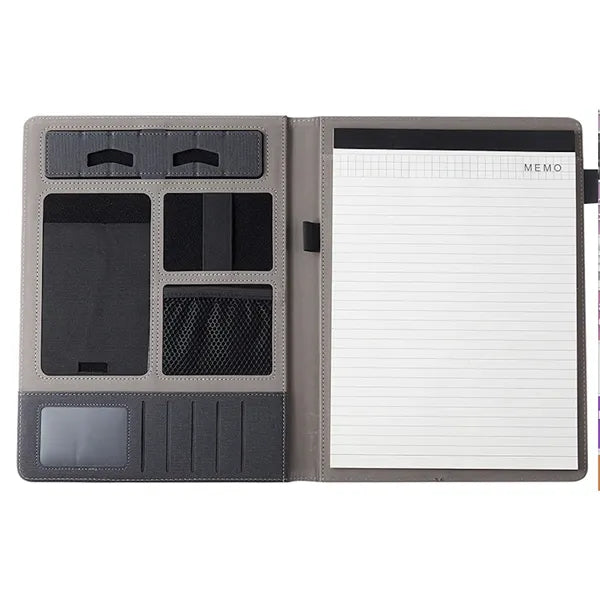 A4 PU Tech Padfolio