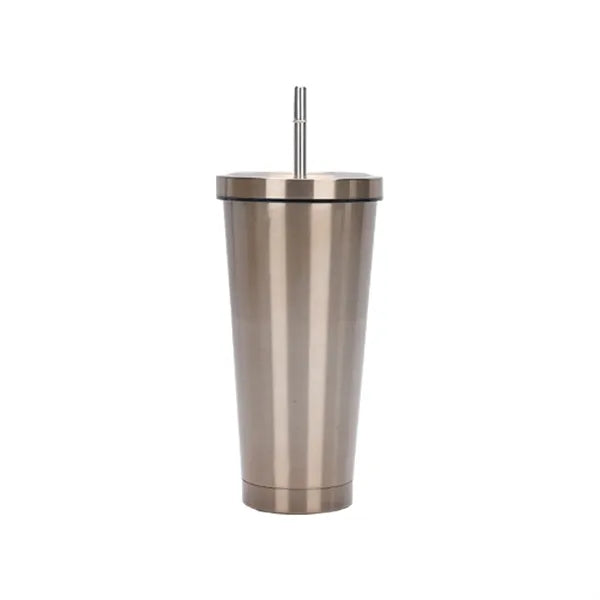 Sippy Cup 17 oz Stainless Steel Double Wall Vacuum Insulated