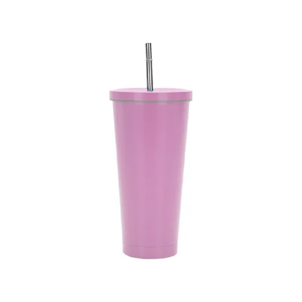 Sippy Cup 17 oz Stainless Steel Double Wall Vacuum Insulated
