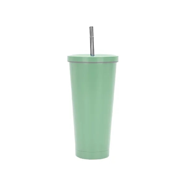 Sippy Cup 17 oz Stainless Steel Double Wall Vacuum Insulated