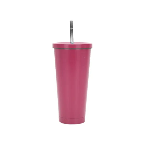 Sippy Cup 17 oz Stainless Steel Double Wall Vacuum Insulated