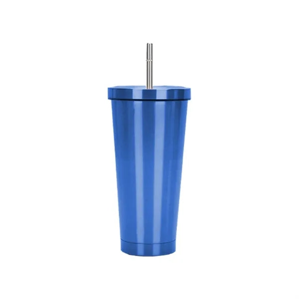 Sippy Cup 17 oz Stainless Steel Double Wall Vacuum Insulated