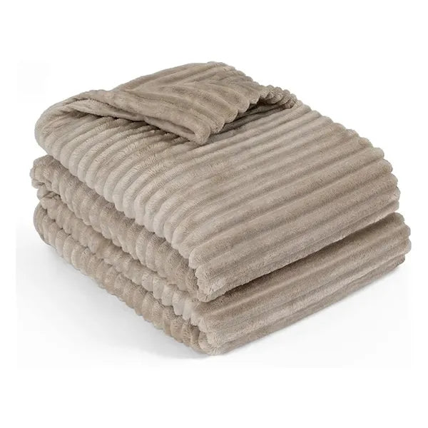 Soft Flannel Blanket Home & Travel Use