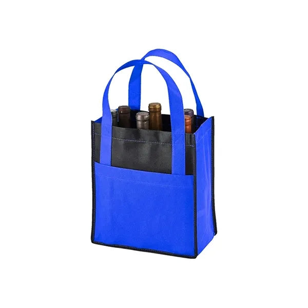 Toscana Six Bottle Non-Woven Wine Tote Bag