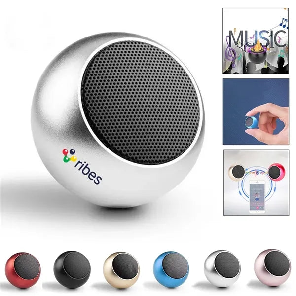 Mini Round Metal Wireless Bluetooth Speaker