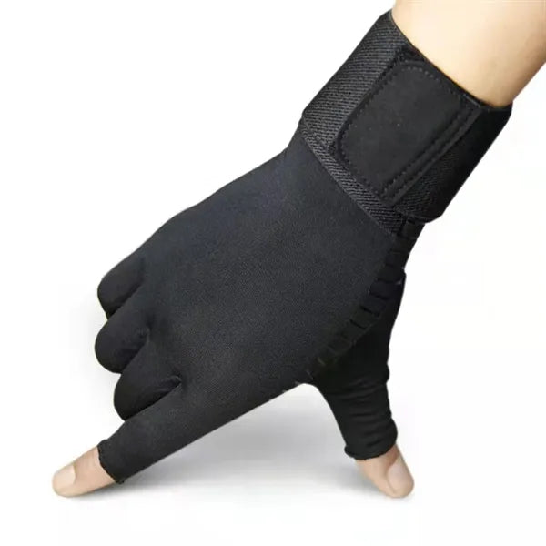 Sports Fitness Training Wrist Guard Half-finger Gloves
