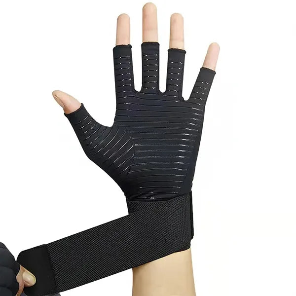 Sports Fitness Training Wrist Guard Half-finger Gloves
