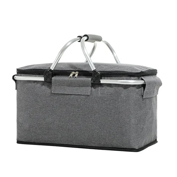 Large Capacity Insulated Oxford Cloth Folding Cooler Bag