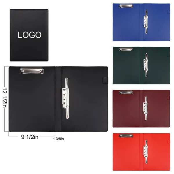 A4 Leather Business Portfolio Folder