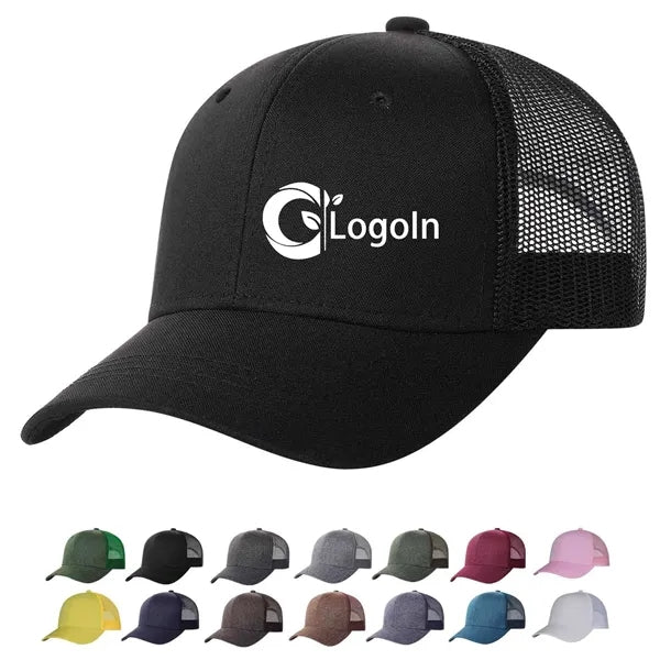 Snapback Trucker Hat Baseball Cap Adjustable Mesh Back Ball