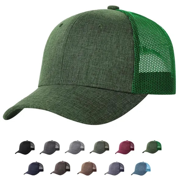 Snapback Trucker Hat Baseball Cap Adjustable Mesh Back Ball