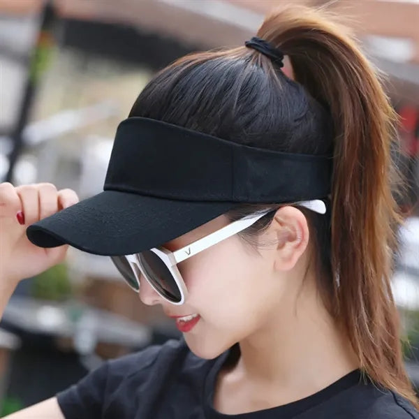 Visor Hat Sun Protection UPF 50+ Sport Top Cap for Golf