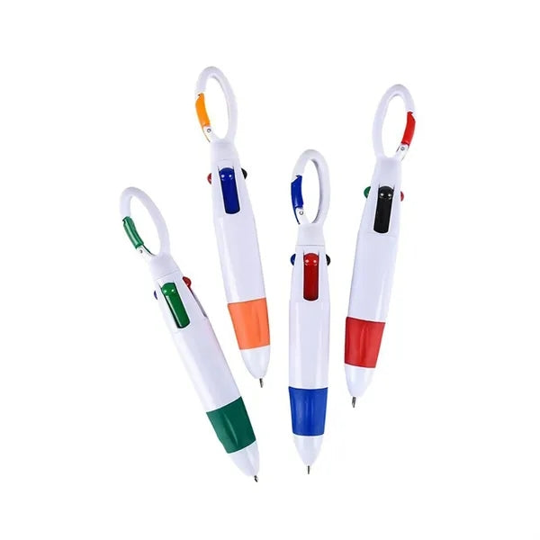 Student Four-color Portable Marking Ballpoint Pen